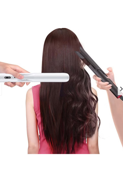Generic Hair Straighteners and Curler for Women, Professional 2 in 1 Straightener and Curler