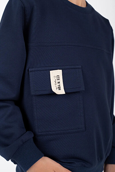 monny Pafim 4-13 ετών Βαμβακερή εποχιακή & χειμερινή φόρμα για αγόρια Σετ δύο τεμαχίων