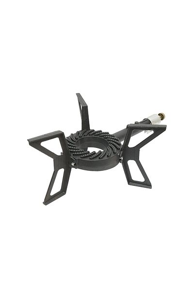 Breckner Germany Gas burner for cooking, cast iron, 3 legs, Breckner Germany