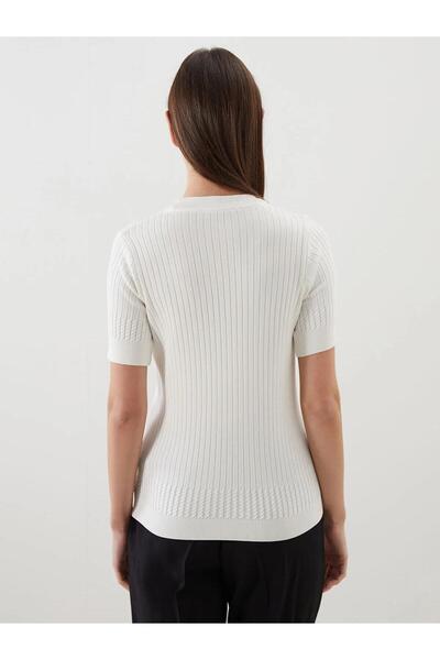 LC Waikiki Pulover LCW Modest Crewneck pentru femei (W5)