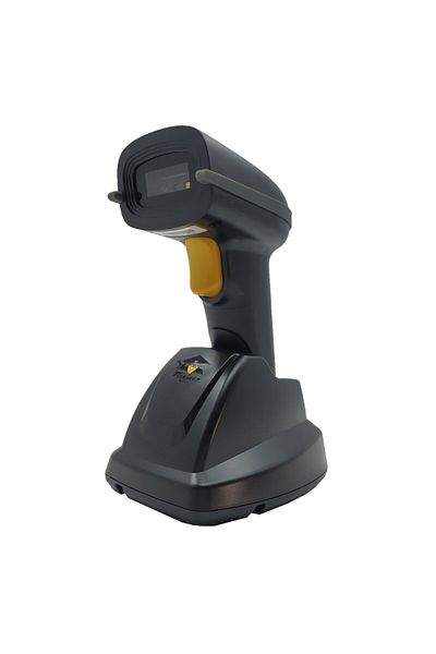 OEM Cititor de coduri de bare Bluetooth 2D, wireless 2.4G, ARM Cortex pe 32 de biți, 500 impulsuri/sec, suport pentru andocare