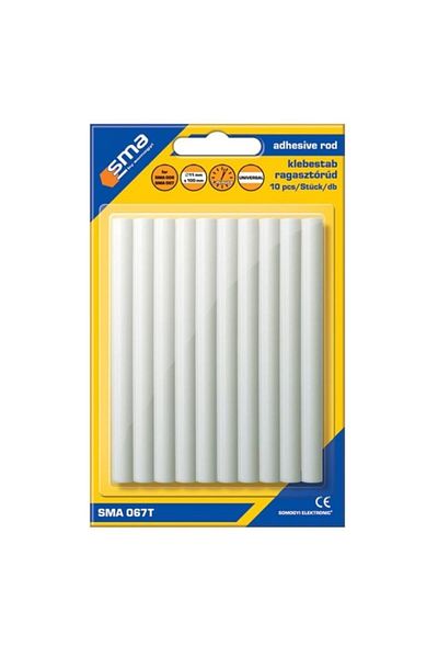 SMA Bețișoare de silicon 11 mm, rezerve pentru aplicator de lipici, set de 10 bucăți,