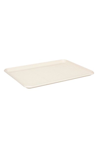 5FiveSmart Suport vase 5Five Mayaj cu 1 nivel, otel si plastic, 43x32x13 cm, bej