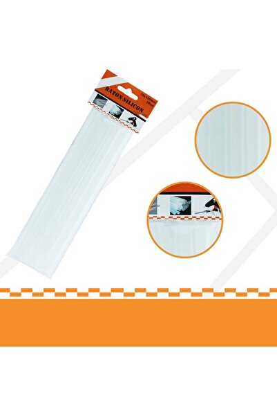 idei Комплект от 5 силиконови пръчици, диаметър 10 мм, дължина 190 мм, прозрачни