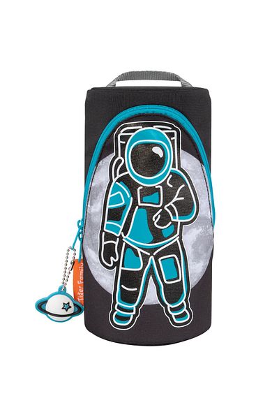 Tiger Family Penar Etui Fun Time Magic, Culoare Multicoloră, 19.5x11x5 cm, Material Textil, Motiv Moonwalk