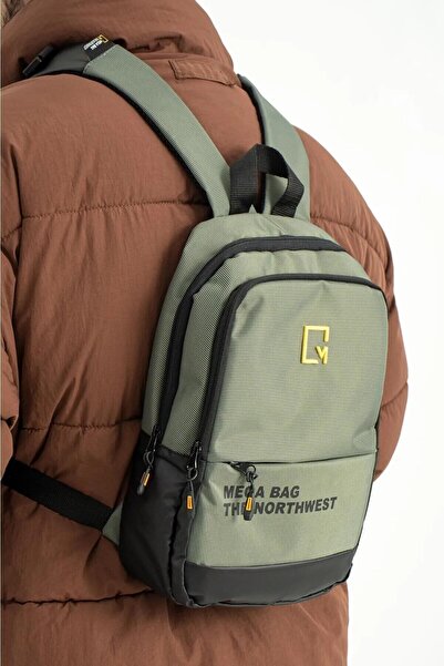 MEGA BAG Дощостійка поліестерова тканина Міні-рюкзак для чоловіків