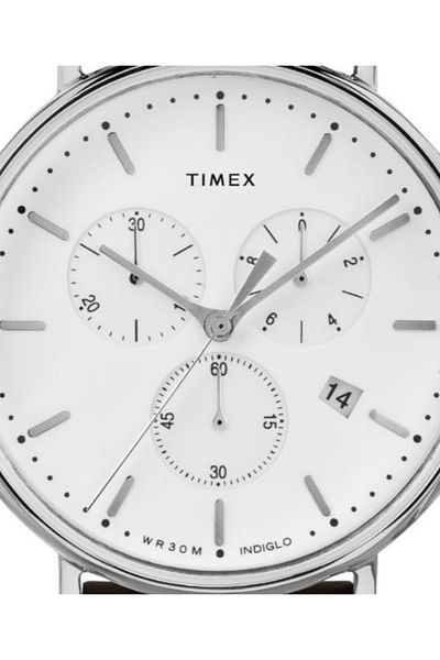 Timex Men's White Quartz