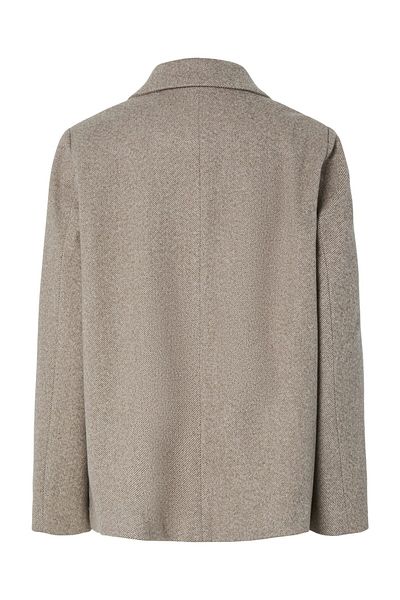 PIECES PCBIANCA LS BLAZER ΜΠΥΡΑ NOOS