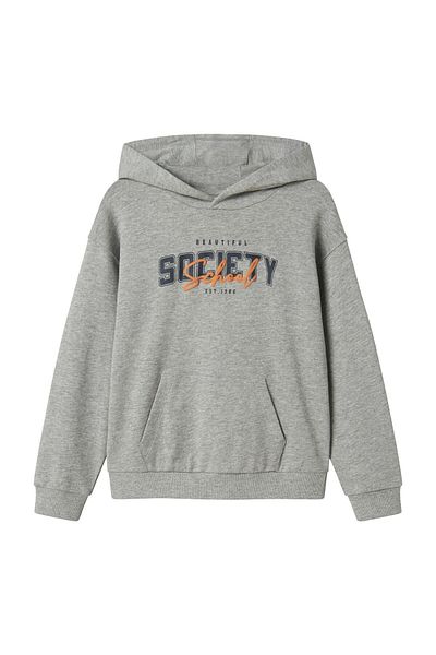 Name it NKMLUCAS LS RLX SWEAT WH BRU