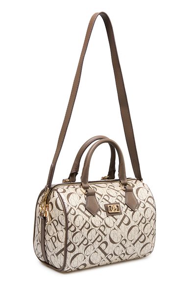 Pierre Cardin Monogram Gold γυναικεία τσάντα ώμου 05PO25Y2521