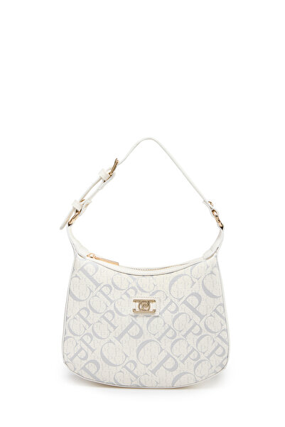 Pierre Cardin Geantă de umăr pentru femei Monogram White 05PO25Y2510