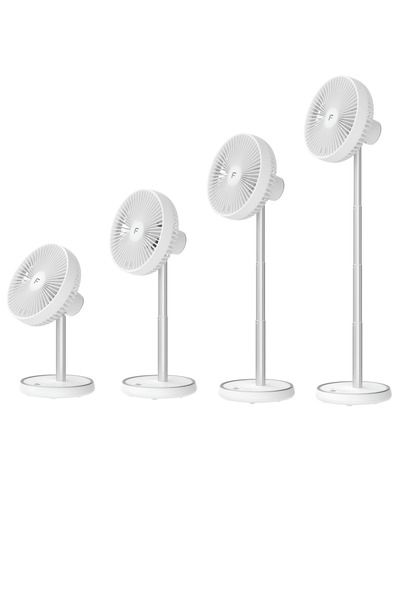 Fakir Şarjlı (Type-C), Sessiz, Teleskobik Masaüstü & Uzayabilir Vantilatör MWL-10