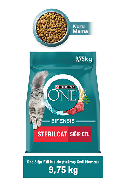 Purina One Sığır Etli Kısırlaştırılmış Kedi Maması 9,75 kg