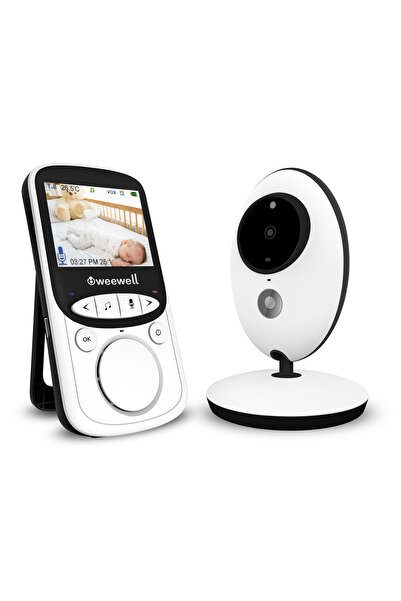WEEWELL WMV815 Weewel Dijıtal Bebek Kamerası - 2,4" LCD Ekran,  Karşılıklı Konuşma, Sakinleştirici Ninni