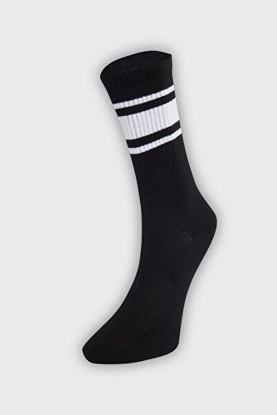 Tudors Șosete de tenis unisex cu dungi pentru colegiu