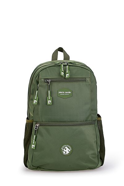 Pierre Cardin Rucsac verde pentru școală pentru copii 07PC1001