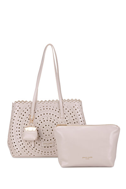 Pierre Cardin Beige Women's Shoulder Bag 05Po25Y956