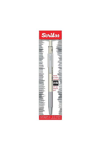 Scrikss Graph-x Metal 2.00mm - أبيض متعدد الاستخدامات