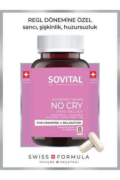 SOVITAL Special Period No Cry Menstrual - 48 Capsules 8683210460288