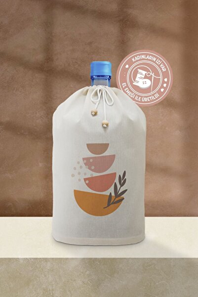 yibucraft حافظة زجاجة مطبوعة بأنماط وأوراق تجريدية