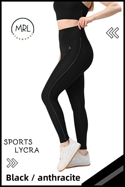 missmaral Powerful Recovery Women &Apos; S Sports Leggins, Black/Anthracite, Diver 1041