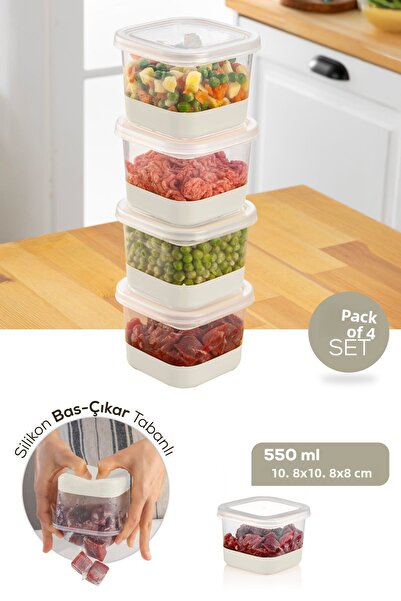 Vienev Recipient de depozitare pentru congelator și congelator de 550 ml, pe ...