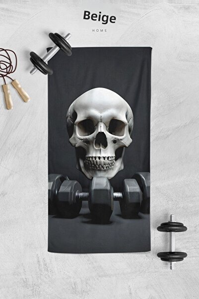 ECEMRE منشفة رياضية مطبوعة رقمية - منشفة رياضية - 50x100 سم