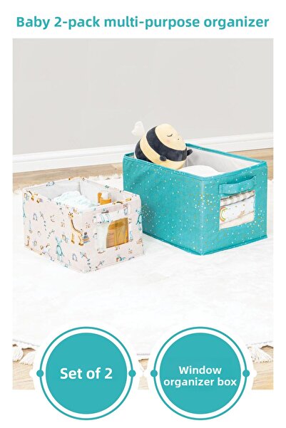 Manken İstanbul Cutie de depozitare cu organizator multifuncțional pentru ferestre Merva Baby Cutie organizatoare pentru îngrijirea bebelușilor