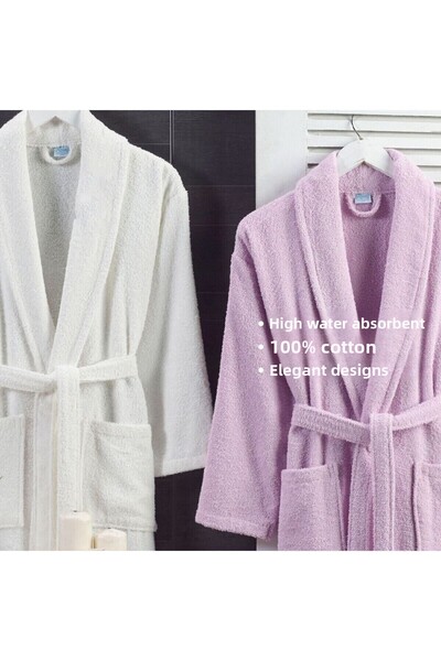 Rebeka Σετ μπουρνούζι με πετσέτες Unisex 4 τεμ