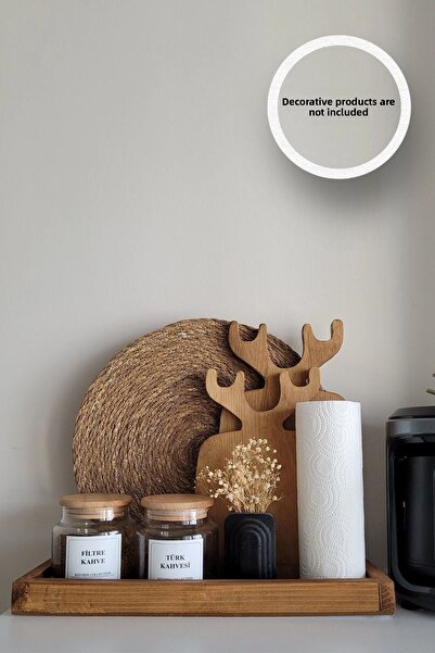 Moola صندوق خشبي متعدد الأغراض، منظم، صينية تنظيم حمام المطبخ، وعاء الزيت، صينية تنظيم الحمام