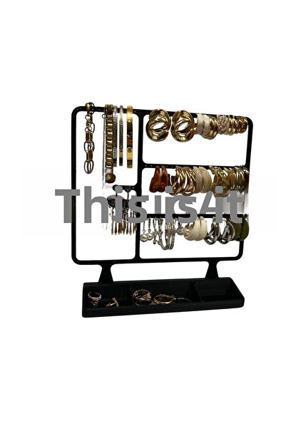 BLTGROUPS حامل منظم المجوهرات، حامل مجوهرات، حلق، أقراط، منظم للساعات