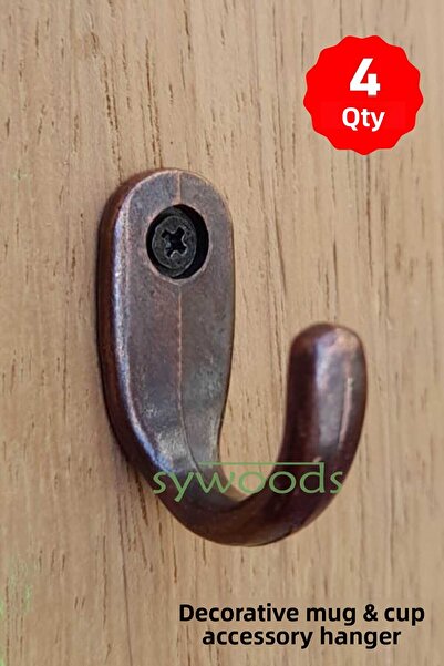 sywoods Umeraș pentru ceașcă mare Oxid Decorativ Accesoriu pentru agățat pent...