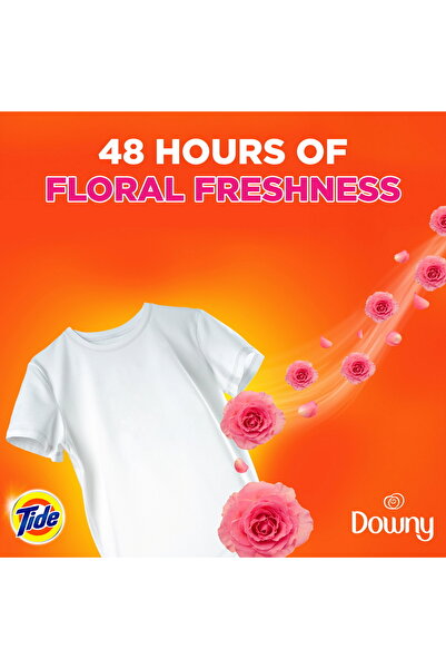 Tide Fast Action Downy Floral Breeze Washing Powder Front Load 2.25 Kg Deep Clean & Long-lasting
