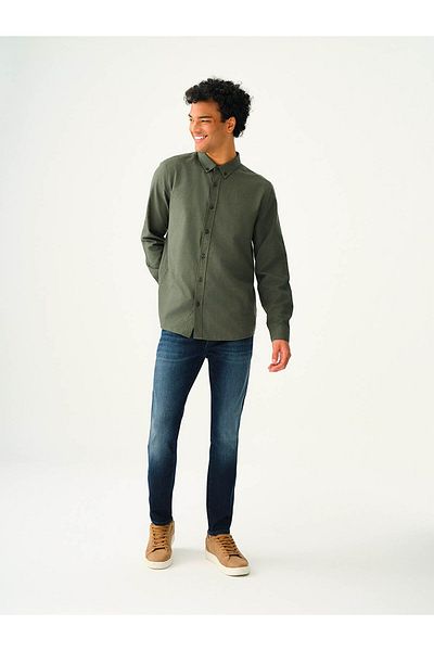 Loft Regular Fit Light Khaki Men's Shirt Lf2037403
