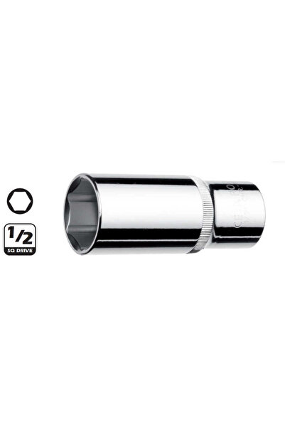 Ceta Form 1/2” 6 Corner Deep Socket Wrench 12 mm - C24-H12