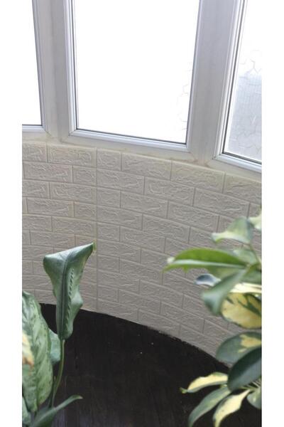 Renkli Duvarlar 70x38 cm(0,27m2)Kendinden Yapışkanlı 3D Esnek Duvar Kağıdı Paneli