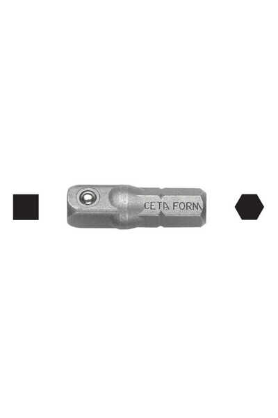 Ceta Form 3/8-1/4(75 mm)Socket Adapter (Manual Use) - Bt/7027