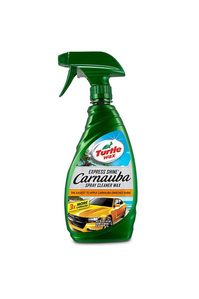Turtle Wax Express Shine Carnauba Spray Cleaner Wax For Easy Car Shine And Protection 473 ml