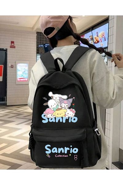 Toum Kitty Friends Printed School, Dershane, Course Backpack