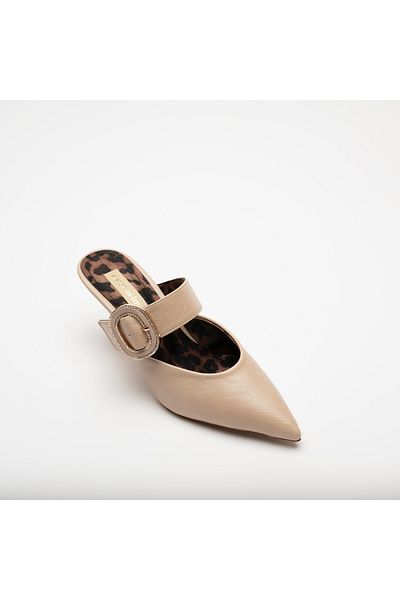 Sister in Love Debora Stone Detailed High Heel Women's Slippers Shoes