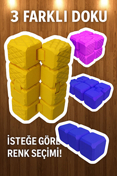 ModelAtölye 3D HexaBlok – 3D Baskı Sonsuz Küp (Stres Giderici Oyuncak)