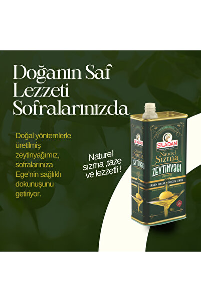 Sıladan SILADAN Naturel Sızma Zeytinyağı 1 L X 2 ADET
