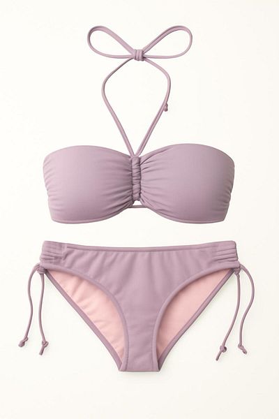 HAKKE Strapless Adjustable Bikini Set