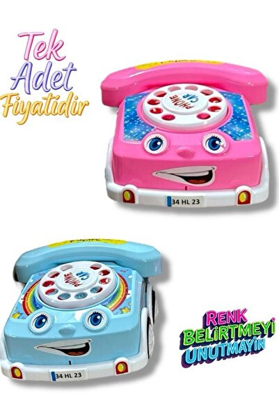 SAZE URT-07-0655 Smartland Sevimli Telefon Eğitici Oyuncak Aktivite