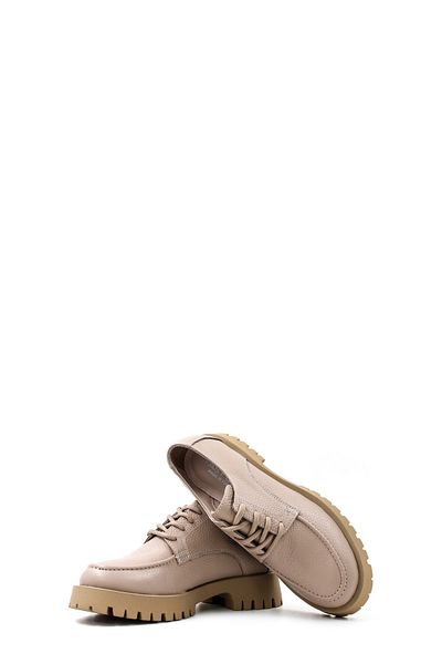 Ayakkabıhane Genuine Leather Inside and Outside Mink Comfortable Women's Casual Shoes Ah085812612946