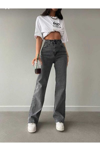 Semesia High Waist Palazzo Jean