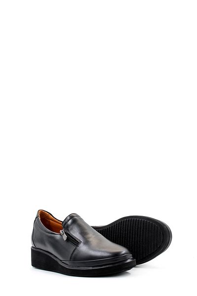 Ayakkabıhane Piele autentică în interior și exterior Negru Pantofi casual confortabili pentru femei Ah08411261822