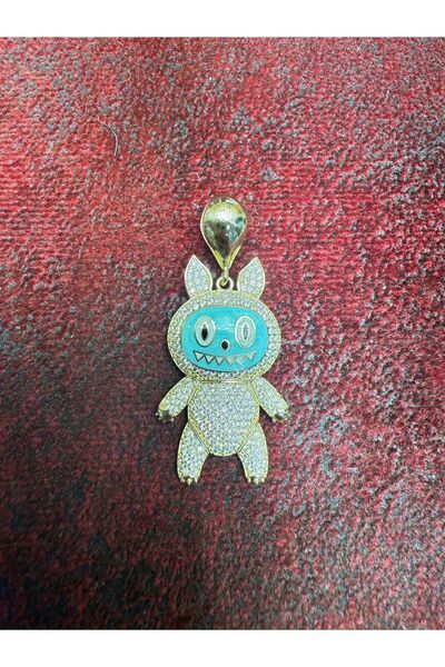 Üresinler Kuyumculuk 14 Ayar Altın Labubu Figürlü Charm Kolye Ucu