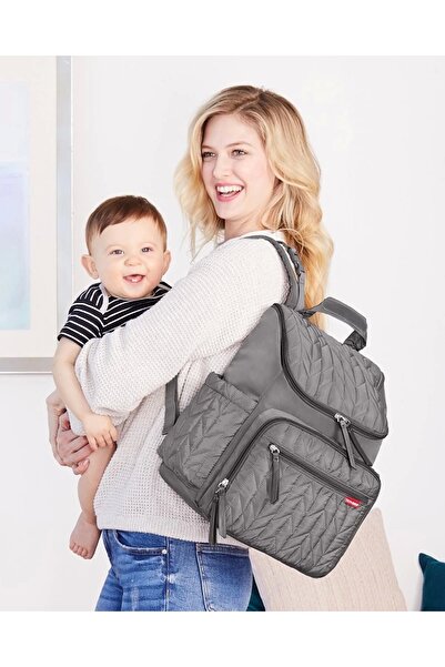 Skip Hop Forma Mother Baby Care Bag Gray