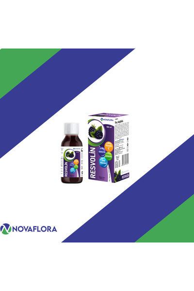 Resvolin Şurup; Resveratrol, Kuersetin, Çinko, C Vitamini İçeren Sıvı Takviye...